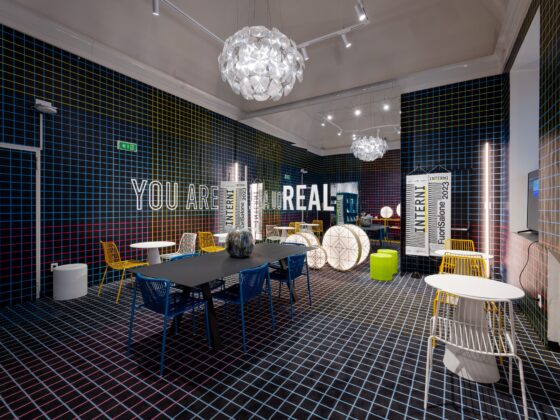 decorazione spazio espositivo